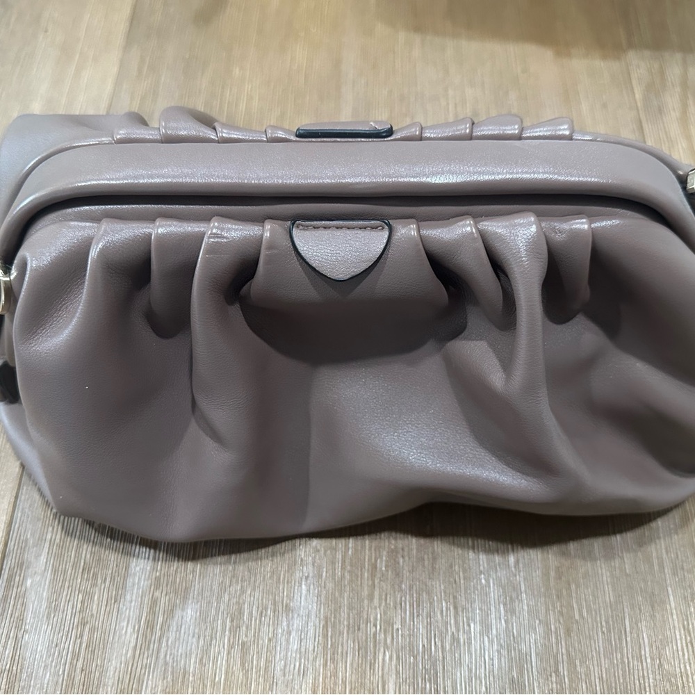 a new day Taupe Crossbody Bag